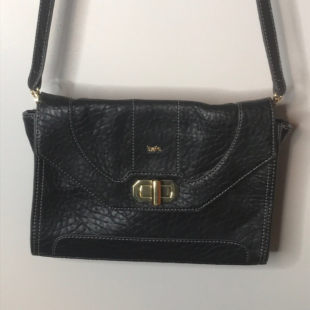 BOLO Vegan Leather Black Purse